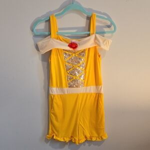 Kids Belle Princess Sequin Costume Romper